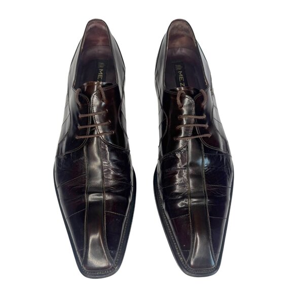 Mezlan Mens Dark Brown Lace Up Square Toe Dress Shoes Spain Size 11 main image 6